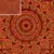 Shweshwe Floral Orange